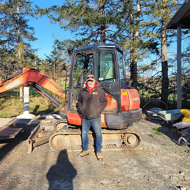 Barry Parker owner of Movin Dirt Excavating & Construction