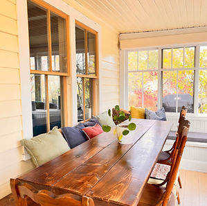Clean porch