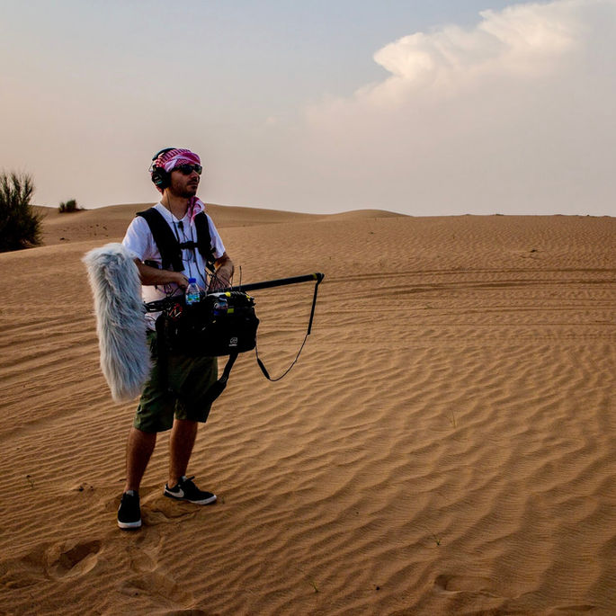 Orlando sound mixer on location, production network, Dubai