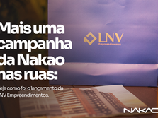 Mais uma campanha da Nakao nas ruas!