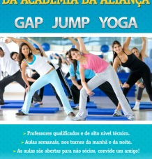 Venha fazer ginástica na Aliança