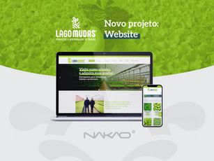 Novo projeto: website para Lago Mudas