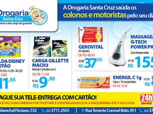 Ofertas Drogaria Santa Cruz 25.07