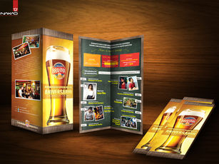 Folder para Choperia da Brahma