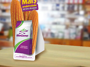 Materiais de PDV da Biogene