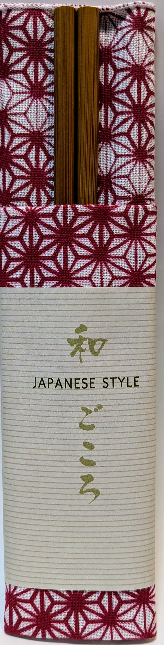 サムネイル： 麻の葉（臙脂）