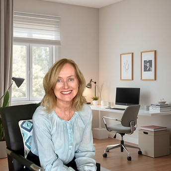 Rustige werkplek – symbool voor een stressvrij websitetraject met Tania Design Studio