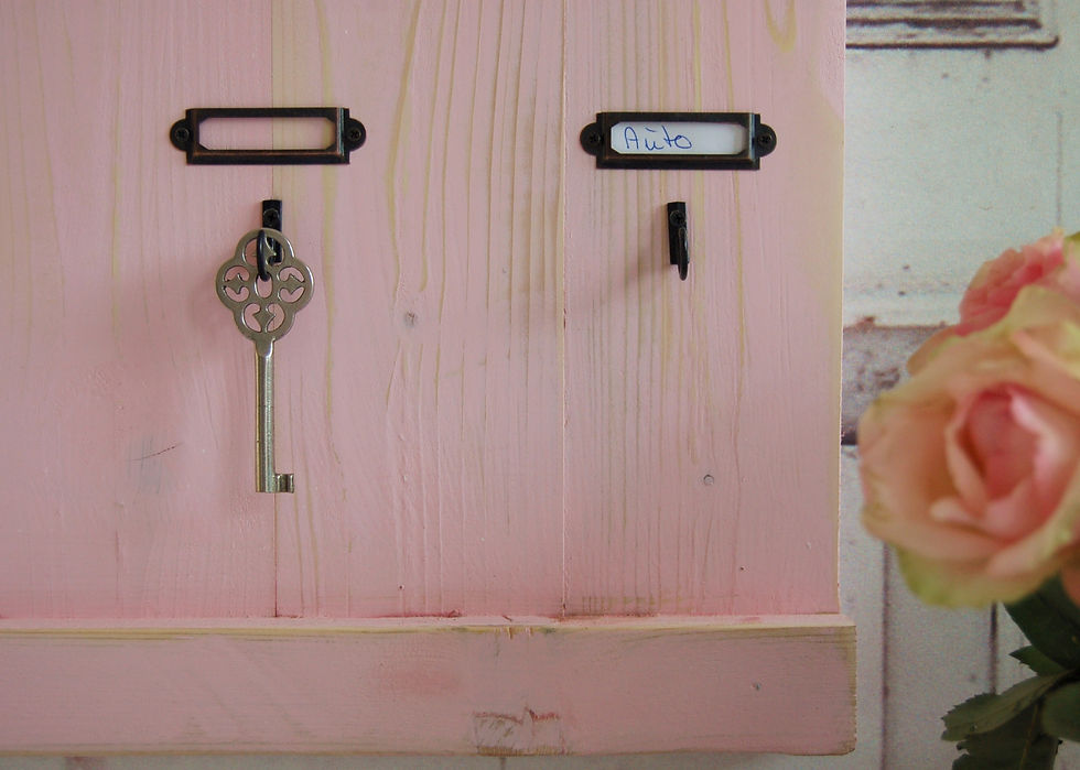 Miniaturbild: Landhaus Schlüsselbrett SVEND in rosa