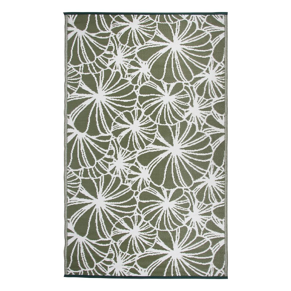 Miniaturbild: Outdoor Teppich BLUMEN, beidseitig verwendbar
