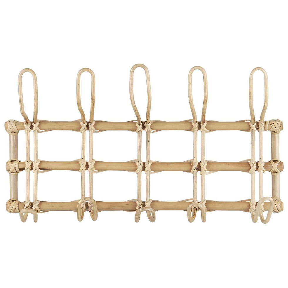 Miniaturbild: Hakenleiste Rattan