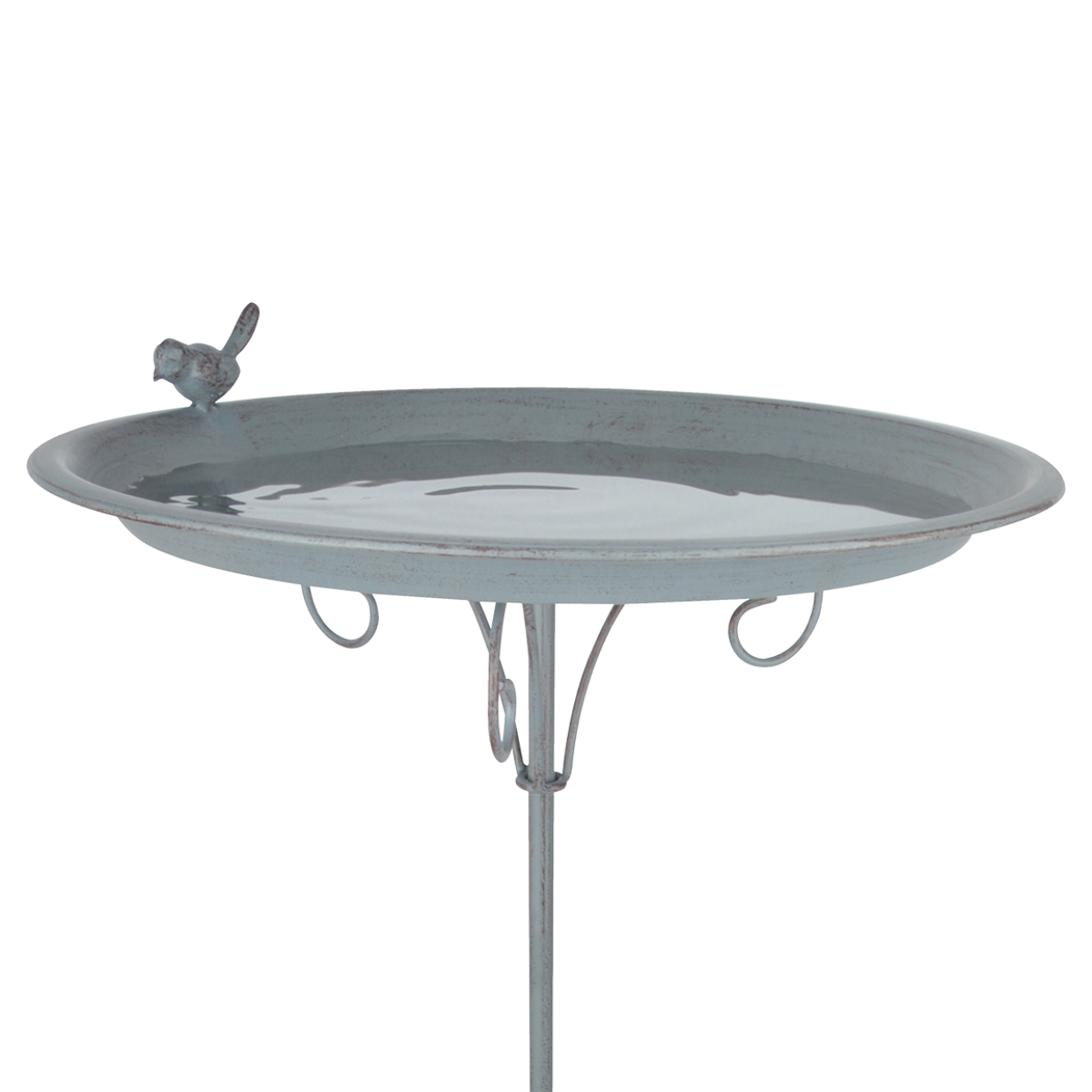 Charmante Vogeltränke auf Stab GREY 2, Vogelfutter