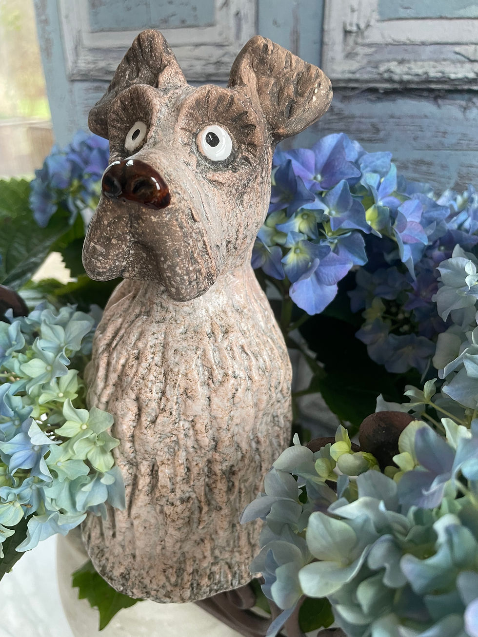 Miniaturbild: Zaunhocker Hund, Katja