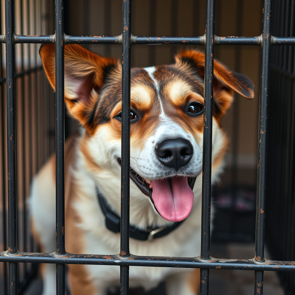 Crate training is an important part of dog training.