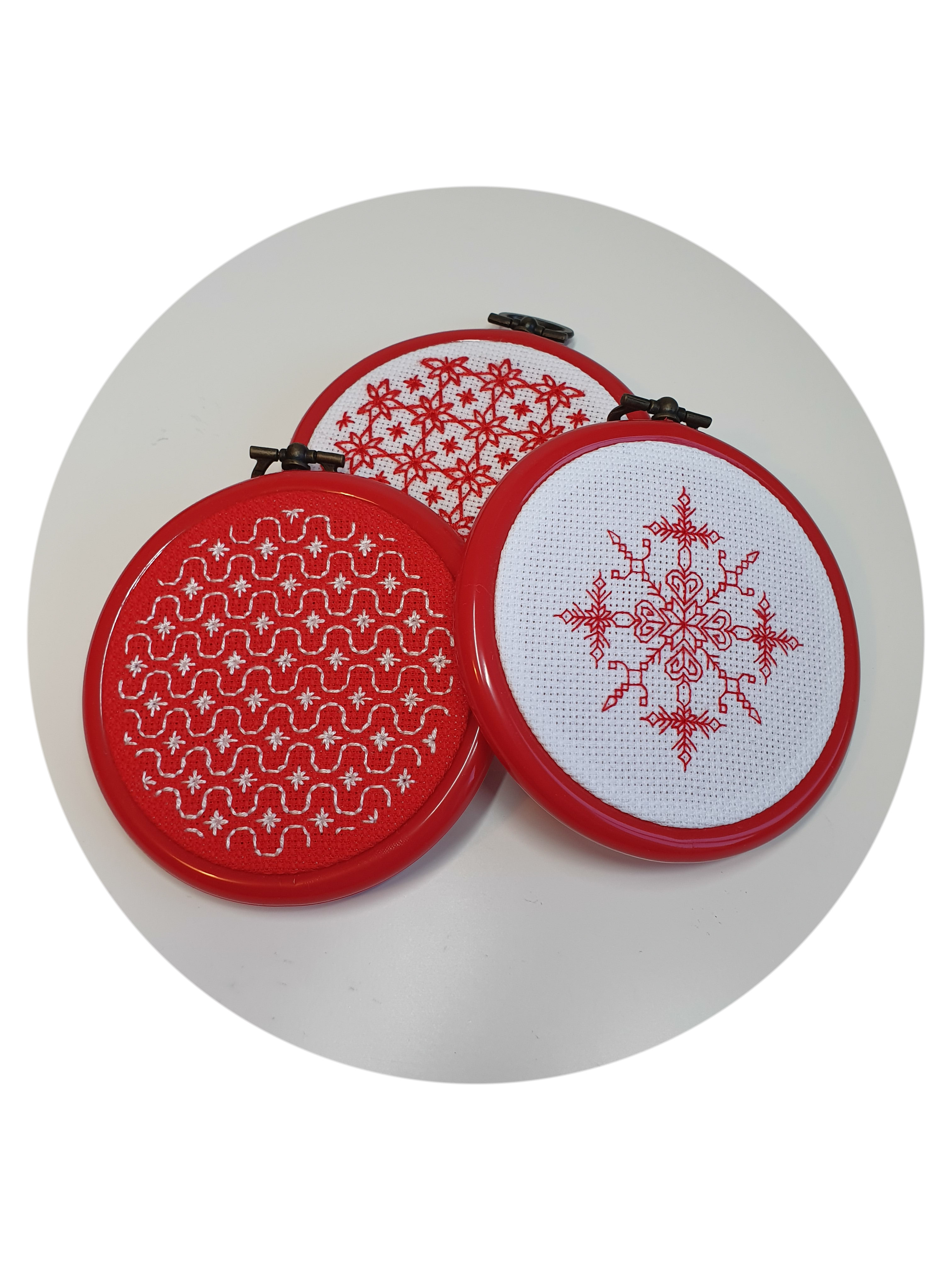 Blackwork Baubles Kit