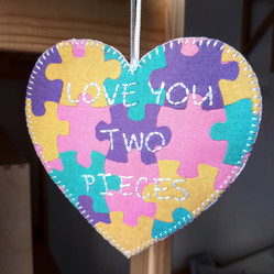 Love You Two Pieces christening gift