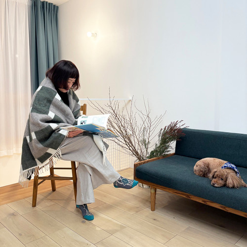 PUNOS ウールブランケット 130x180cm+fringes PUNOS wool blanket 130x180cm+fringes – LAPUAN KANKURIT（ラプ