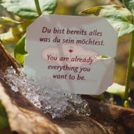 Foto von der Teebeutelweisheit: Du bist bereits alles was du sein möchtest.