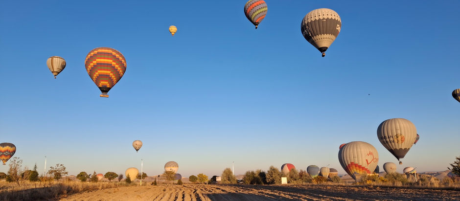 Heißluftballone in Kappatokien