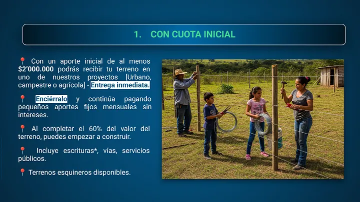 Oferta de Parcelas agricolas productivas en Yopal Casanare