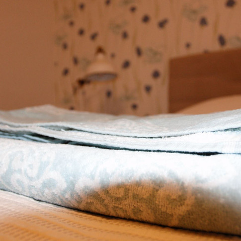 Master bedroom in apartment 3