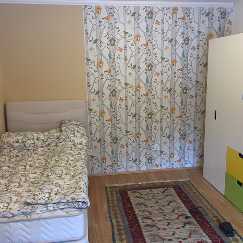 Smaller bedroom in apartment 3