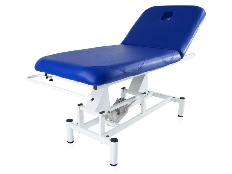 Lettino elettrico easy a 1 motore con schienale reclinabile