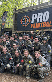 Large Corporate Group during Corporate Paintball Event.jpg