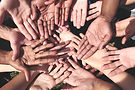 Diverse Hands Together