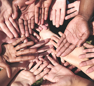 Diverse Hands Together