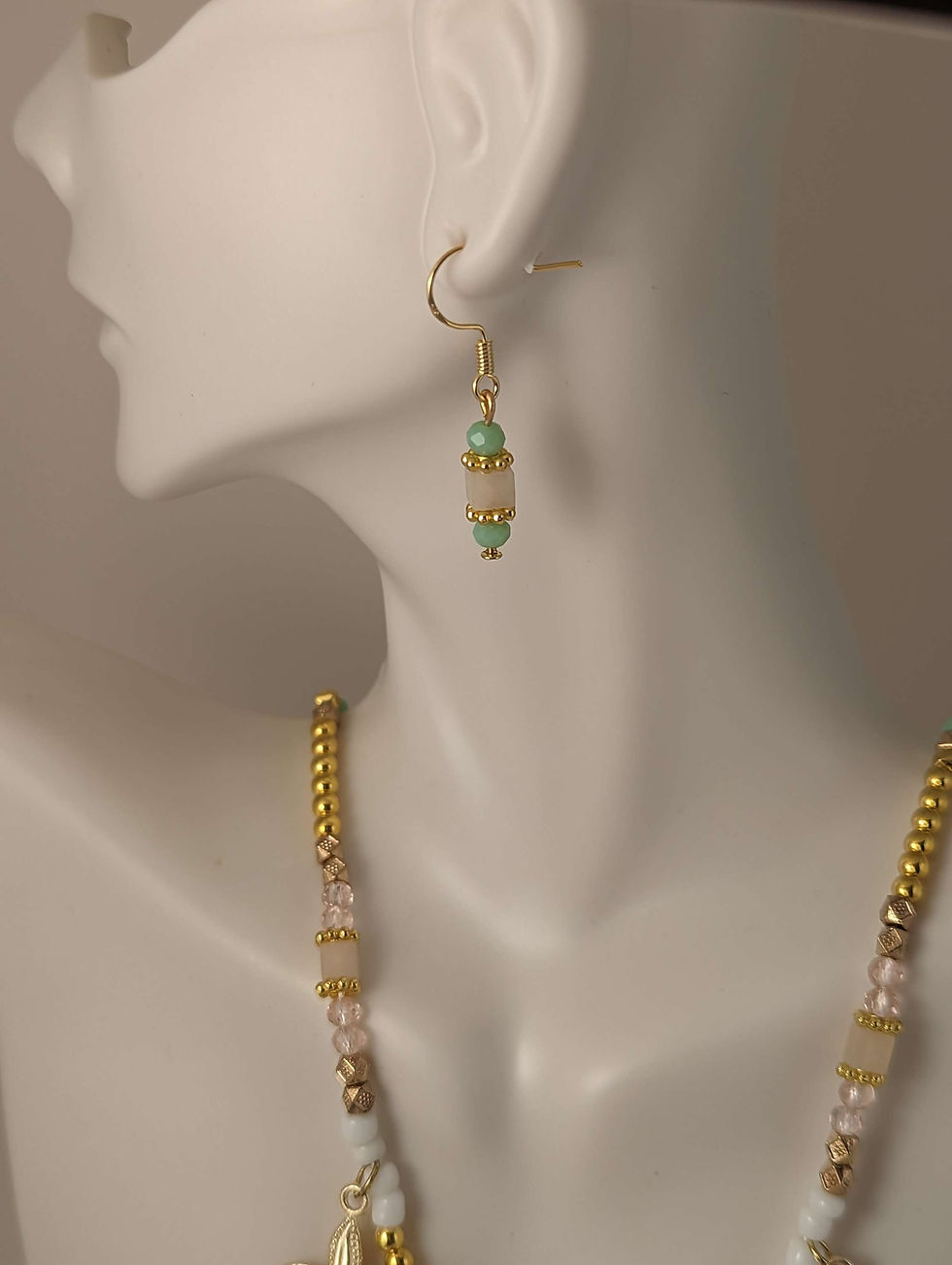 Thumbnail: Caribbean princess convertible necklace and earring duo 