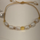 Thumbnail: Sliding knot leather string and freshwater pearls bracelet 