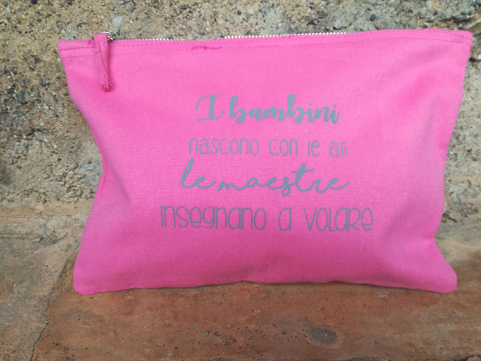 Miniatura: REGALO MAESTRA ASTUCCIO POCHETTE PERSONALIZZATO
