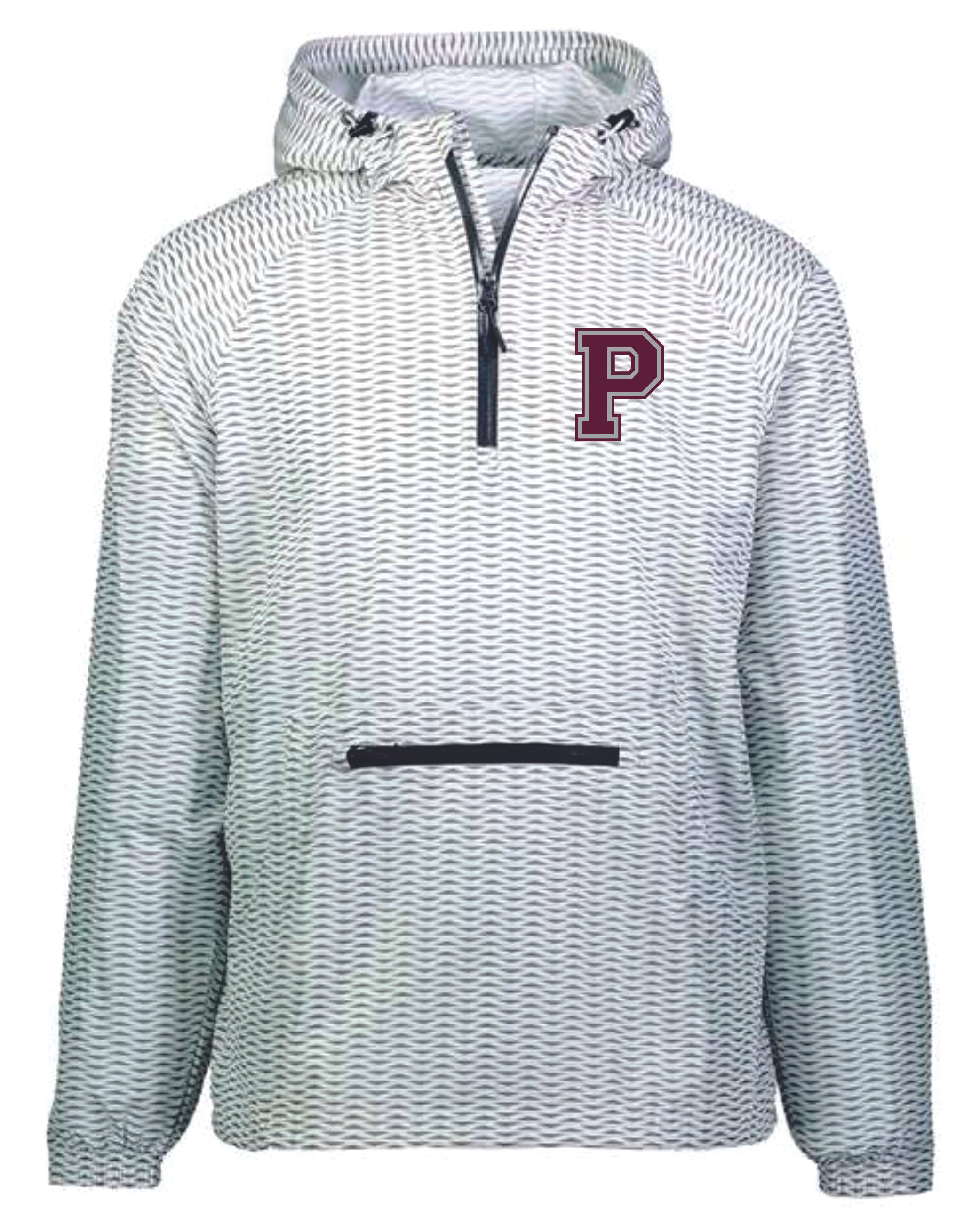 Holloway Range Hooded Packable Quarter-Zip Jacket
