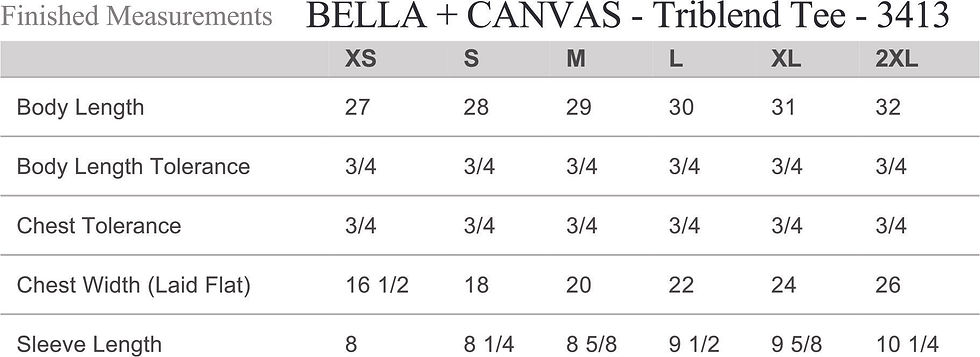 Thumbnail: Bella+Canvas Triblend Tee