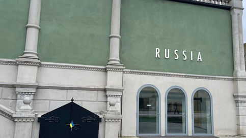 'With the Russian Pavilion back at the Venice Biennale, art becomes a weapon of war'