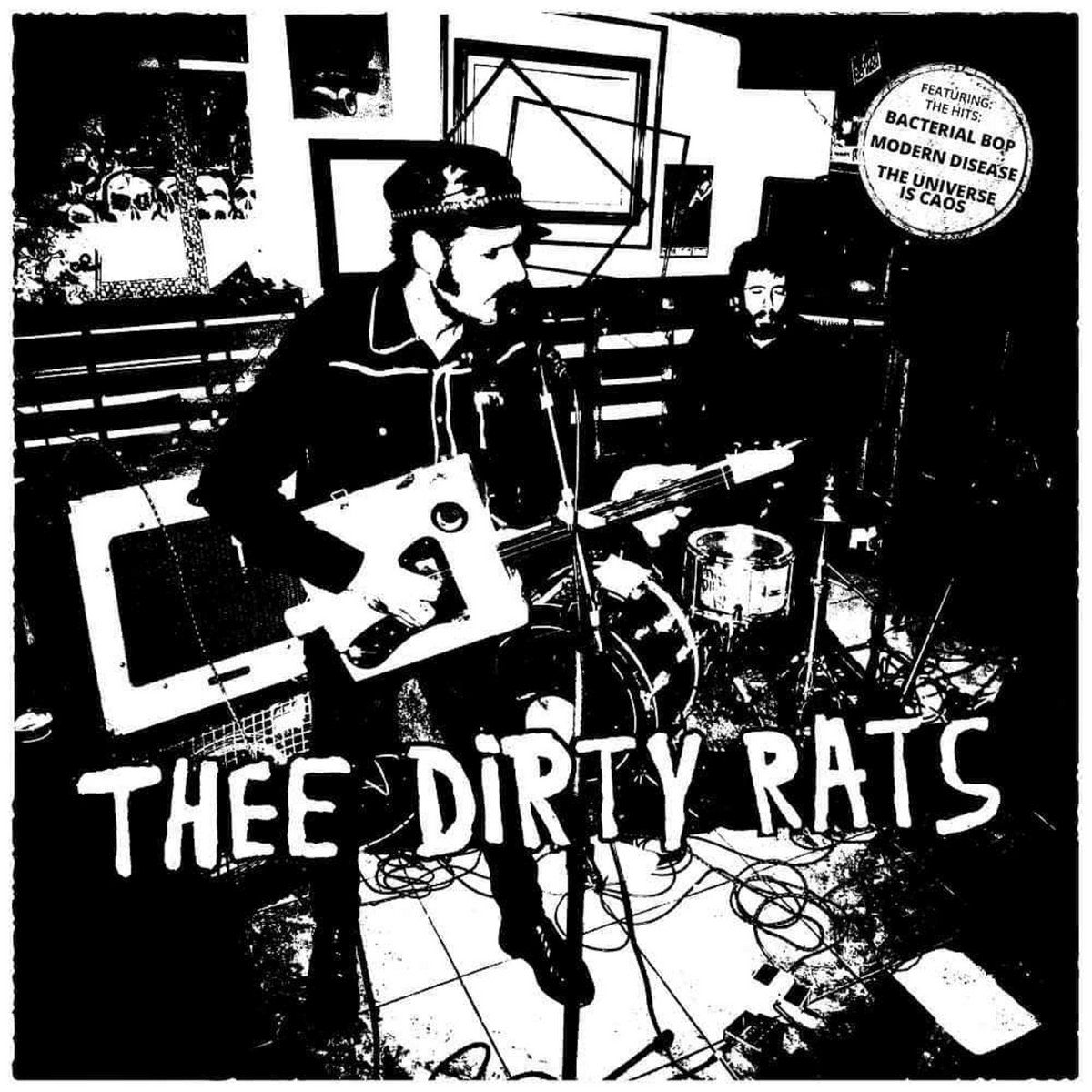 Thee Dirty Rats - Humans Out - LP - Preto