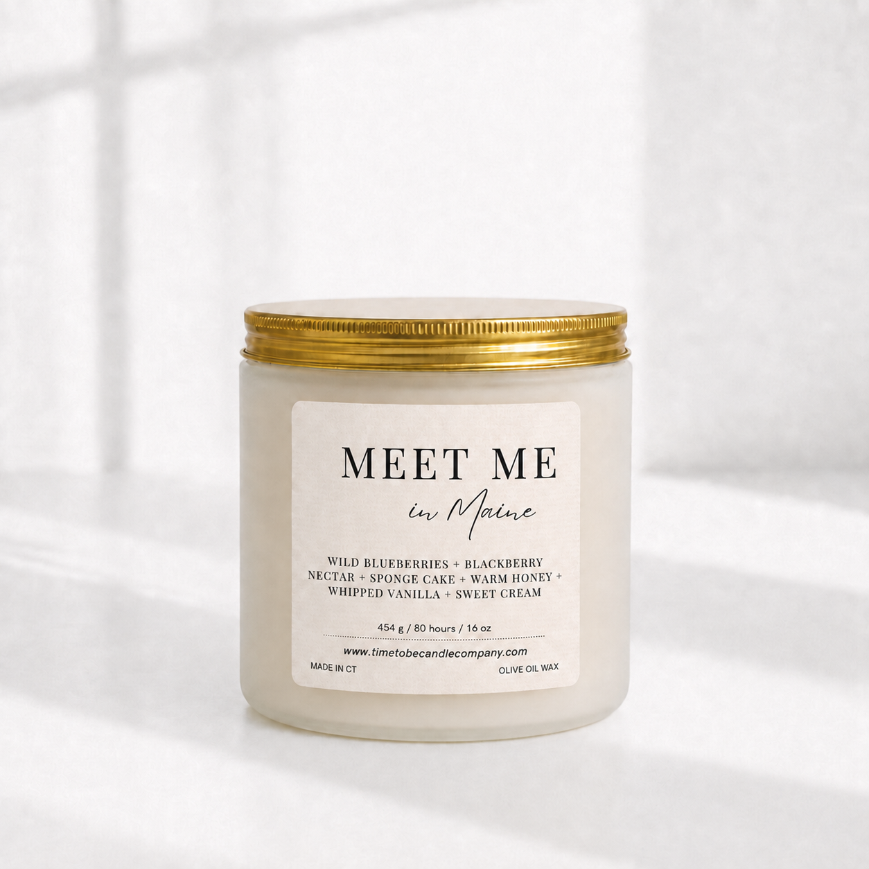 Meet Me in Maine Signature Candle