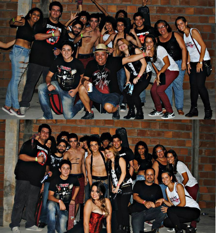 O público e as bandas