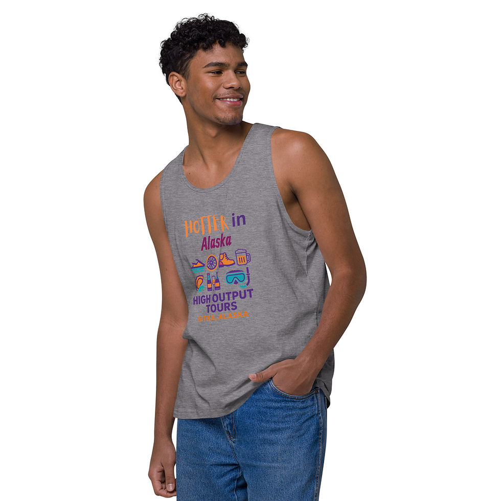 Thumbnail: Hotter in Alaska Men’s premium tank top
