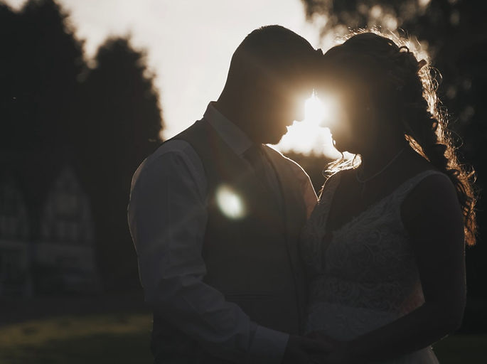 wedding sunset