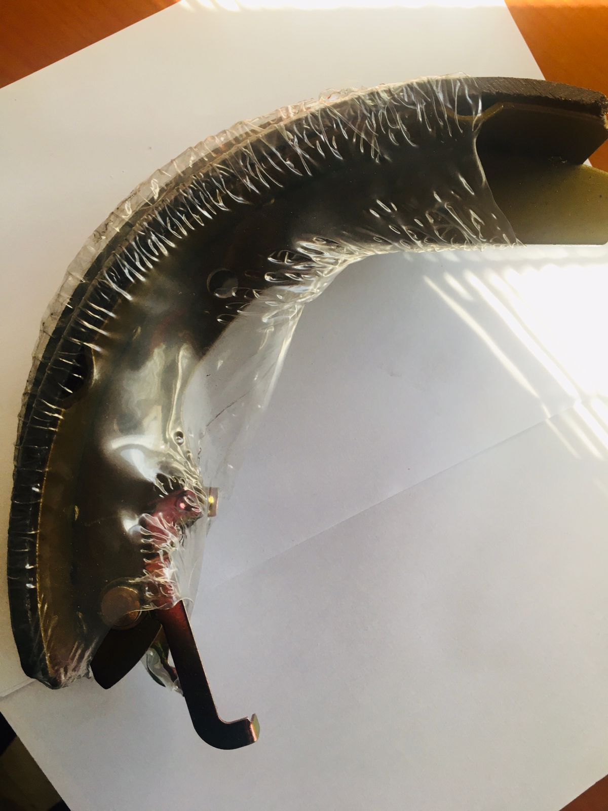 bay window kombi and microbus rear brake shoe set