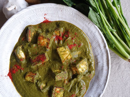 RECIPE - Healthy Palak Paneer