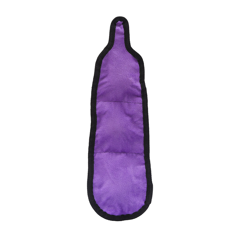 Miniaturbild: Squeakin' Vegetables - Aubergine | Hug Smart Hundespielzeug