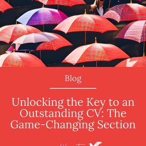 Unlocking the Key to an Outstanding CV: The Game-Changing Section