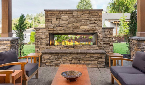 Regency Horizon Outdoor Gas Fireplace