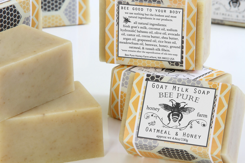 Thumbnail: Goat Milk Soap with Oatmeal + Honey