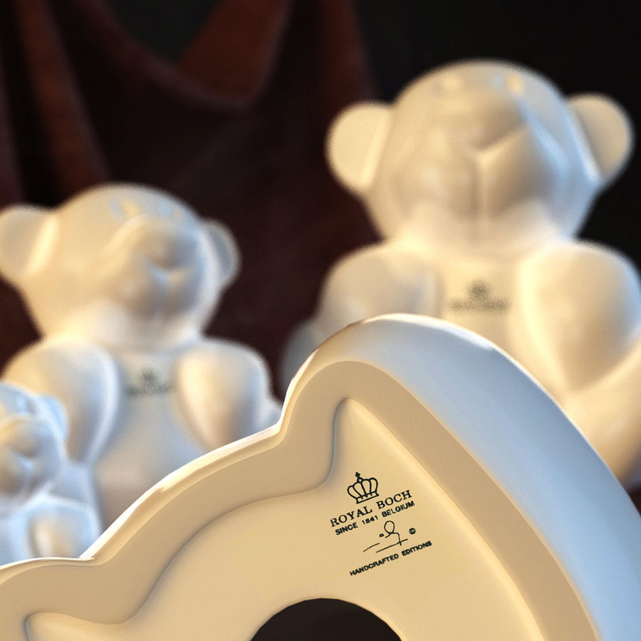 Miniature : Ours porcelaine 28cm Royal Boch