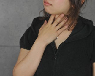 扁桃腺の腫れと発赤