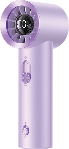 Bouton ventilateur de poche Purinov rose