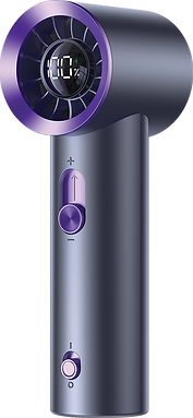 Bouton ventilateur de poche Purinov gris
